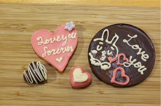 甜心一點巧克力裝飾