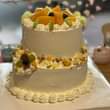 May be an image of cake, fruit and indoor